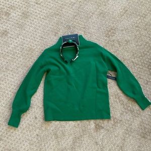 Tahari sweater & headband